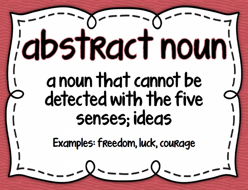 ABSTRACT NOUN